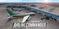 دانلود مود Airline Commander: Flight Game - بازی شبیه‌ساز پرواز خلبانی با هواپیمای‌ مسافربری اندروید