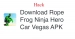 دانلود مود Rope Frog Ninja Hero Car Vegas - بازی نینجای قهرمان لباس قورباغه ای اندروید