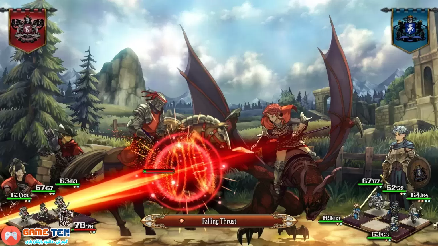 تریلر بازی Unicorn Overlord کلاس‌های شخصیت، مراحل فرعی و موارد دیگر را معرفی می‌کند