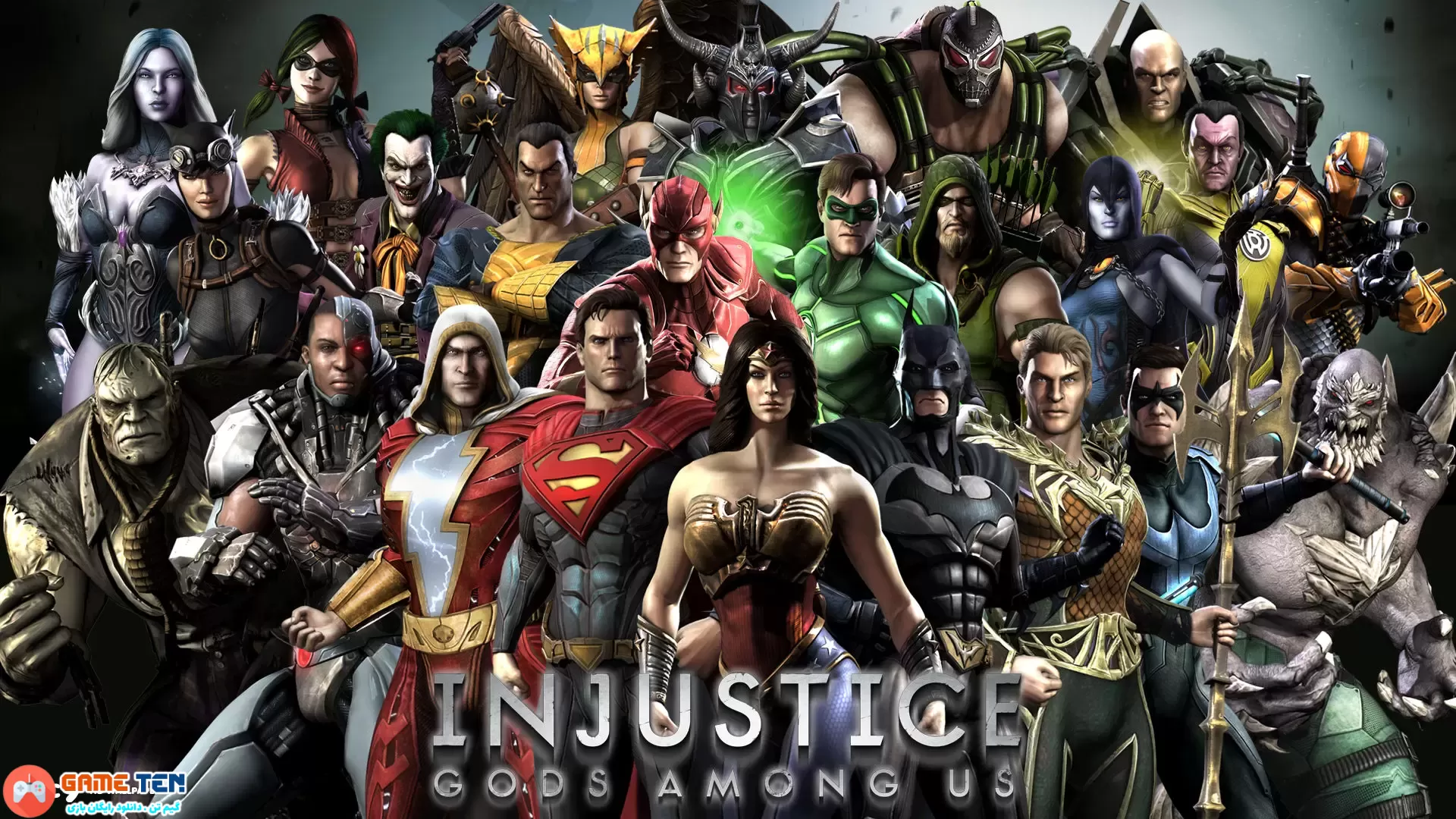 دانلود بازی Injustice: Gods Among Us بی عدالتی خدایان در میان ما برای کامپیوتر