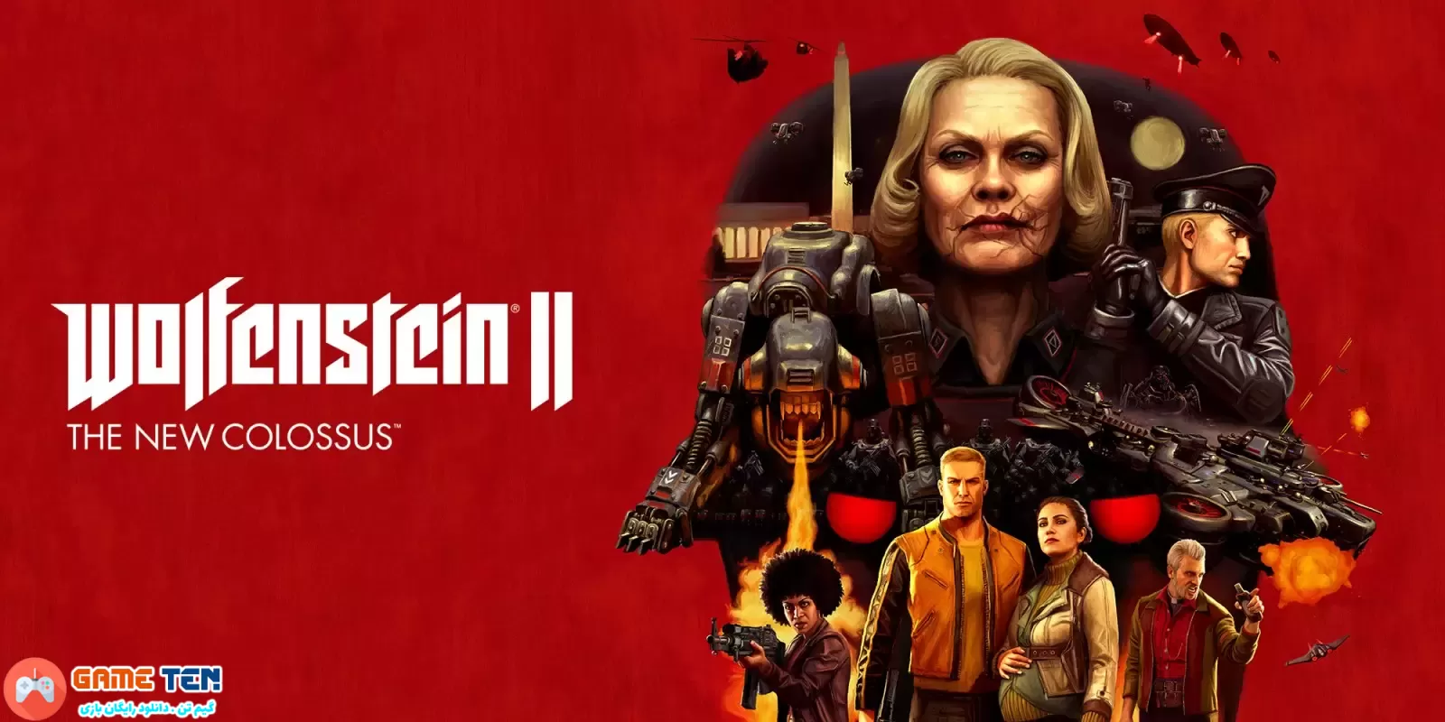 دانلود بازی Wolfenstein II The New Colossus برای کامپیوتر