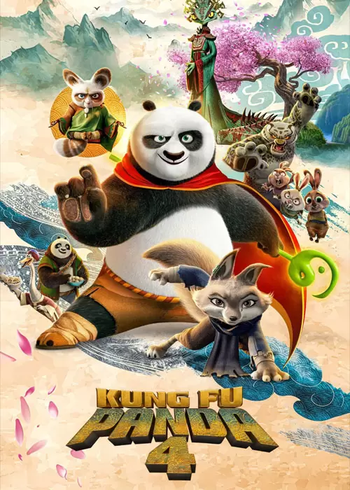 دانلود Kung Fu Panda 4 2024 - انیمیشن پاندای کونگ‌ فو کار 4