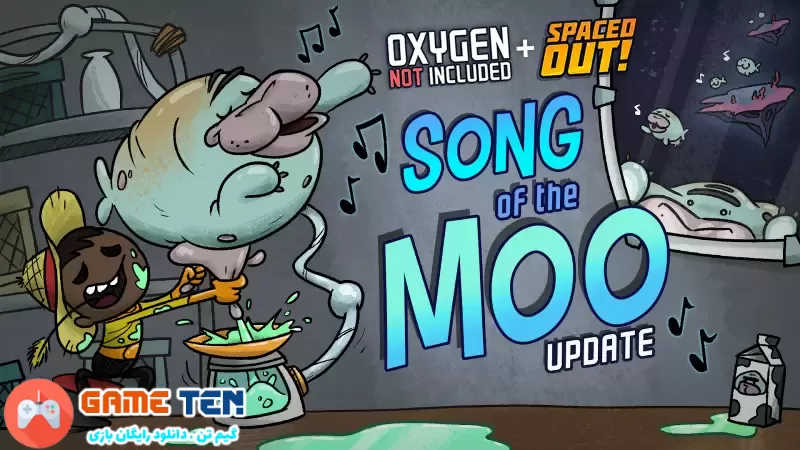 دانلود بازی Oxygen Not Included–Song of the Moo برای کامپیوتر 