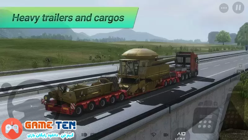 شبیه ساز Truckers of Europe 3 - گیم تن