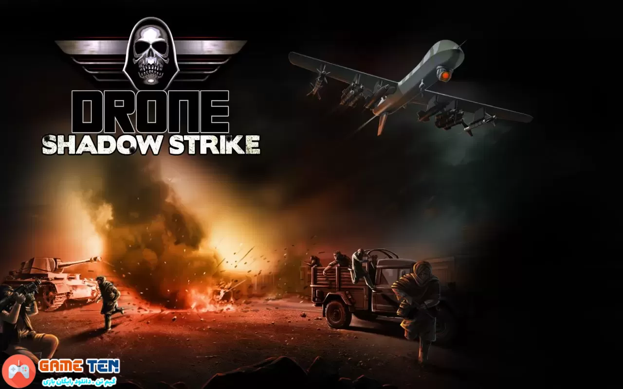 دانلود مود بازی نبرد پهپادها Drone Shadow Strike برای اندروید