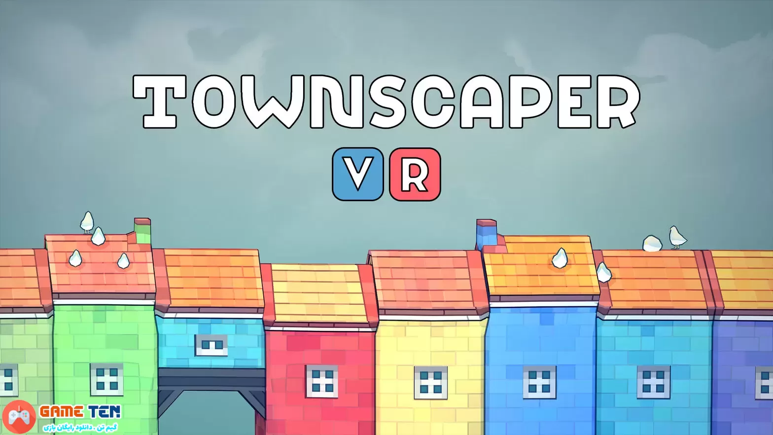 دانلود مود Townscaper - بازی جذاب شهرساز اندروید