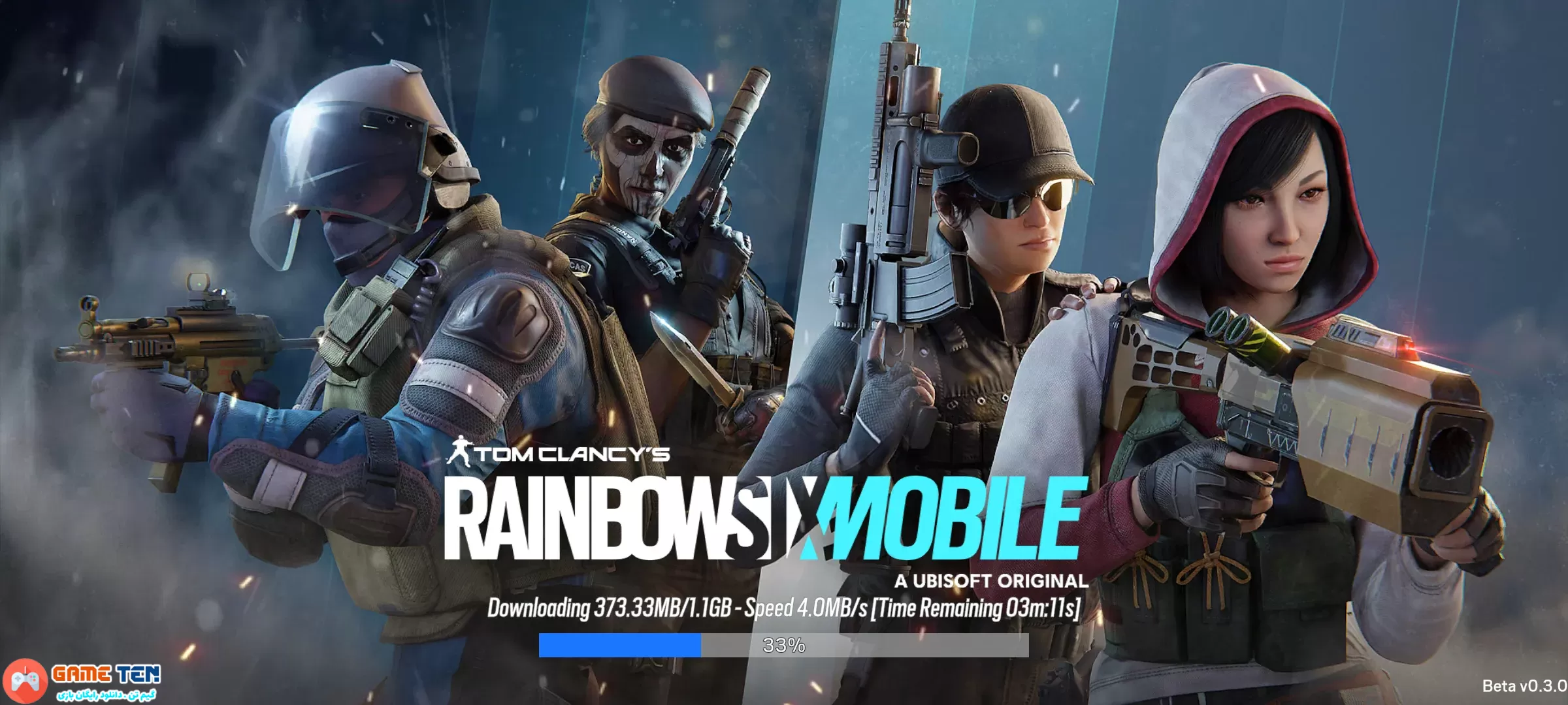 دانلود مود Rainbow Six Mobile - بازی رینبو سیکس موبایل اندروید