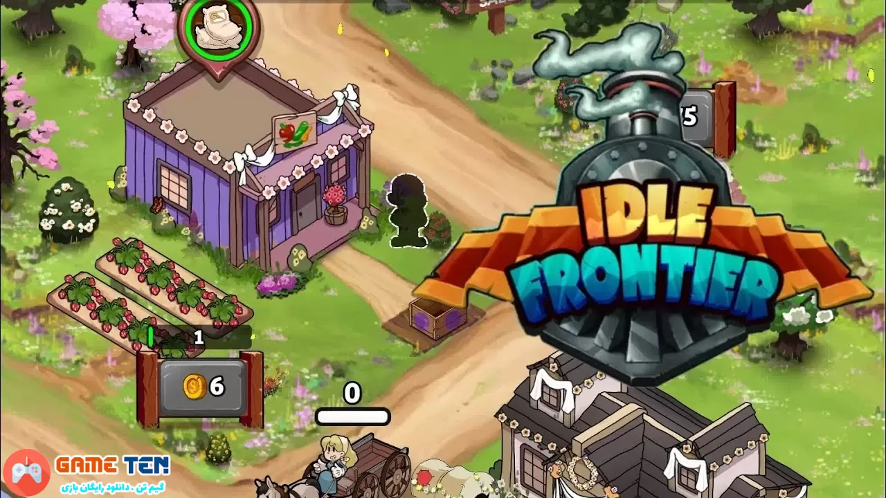 دانلود مود Idle Frontier: Tap Town Tycoon - بازی خط مقدم اندروید