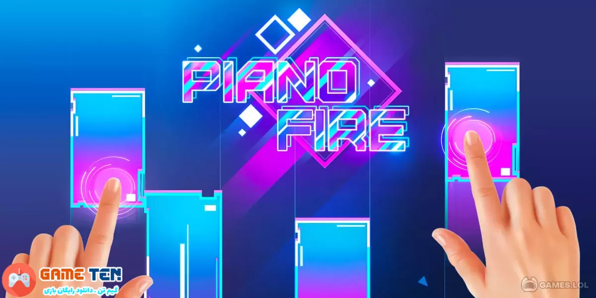 دانلود مود Piano Fire 1.0.165 - بازی پیانوی آتشین اندروید